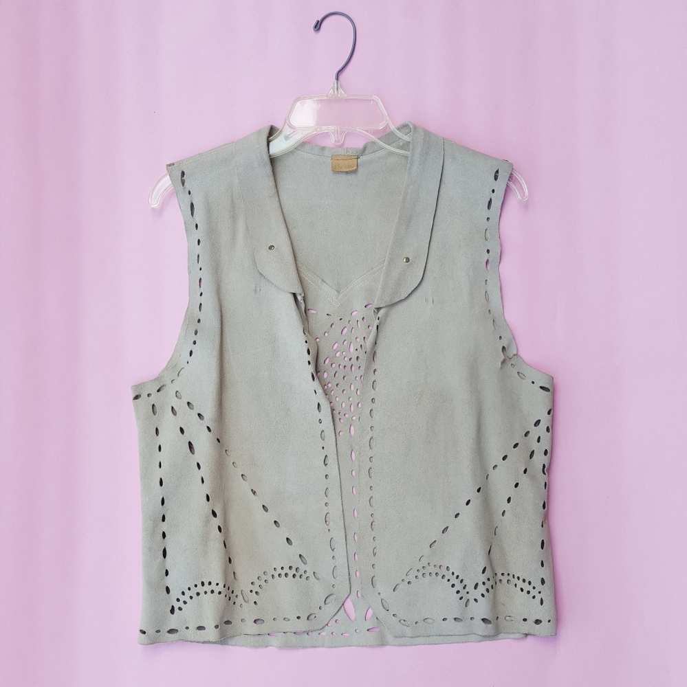 Suede Cowboy Vest